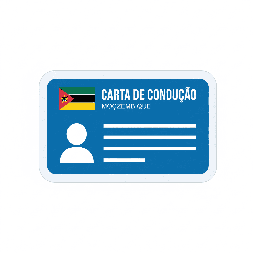 ícone carta de condução